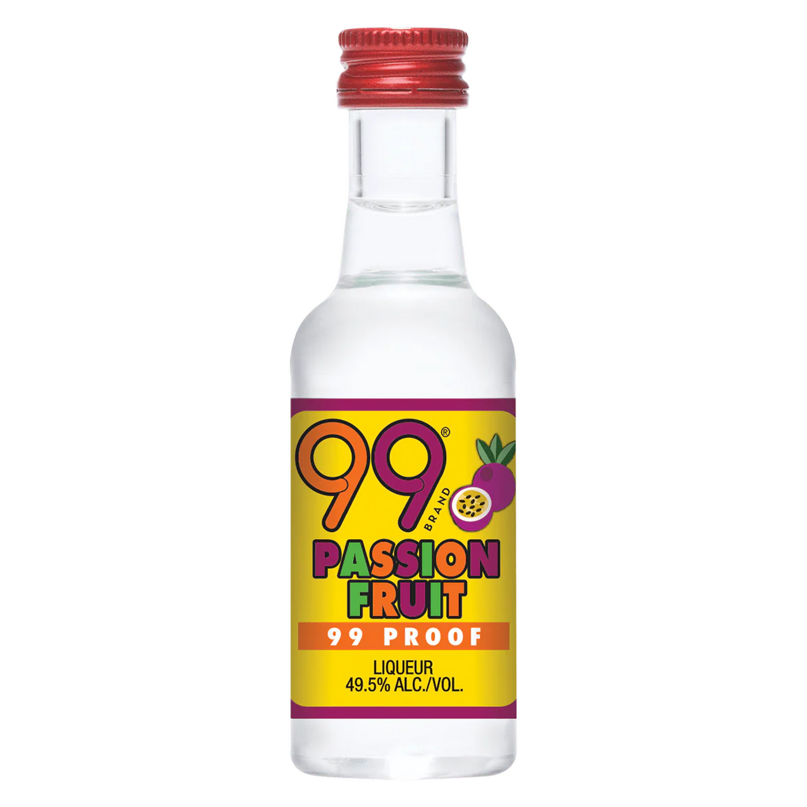 99 Brand Liqueur Shot Passion Fruit 10x5cl