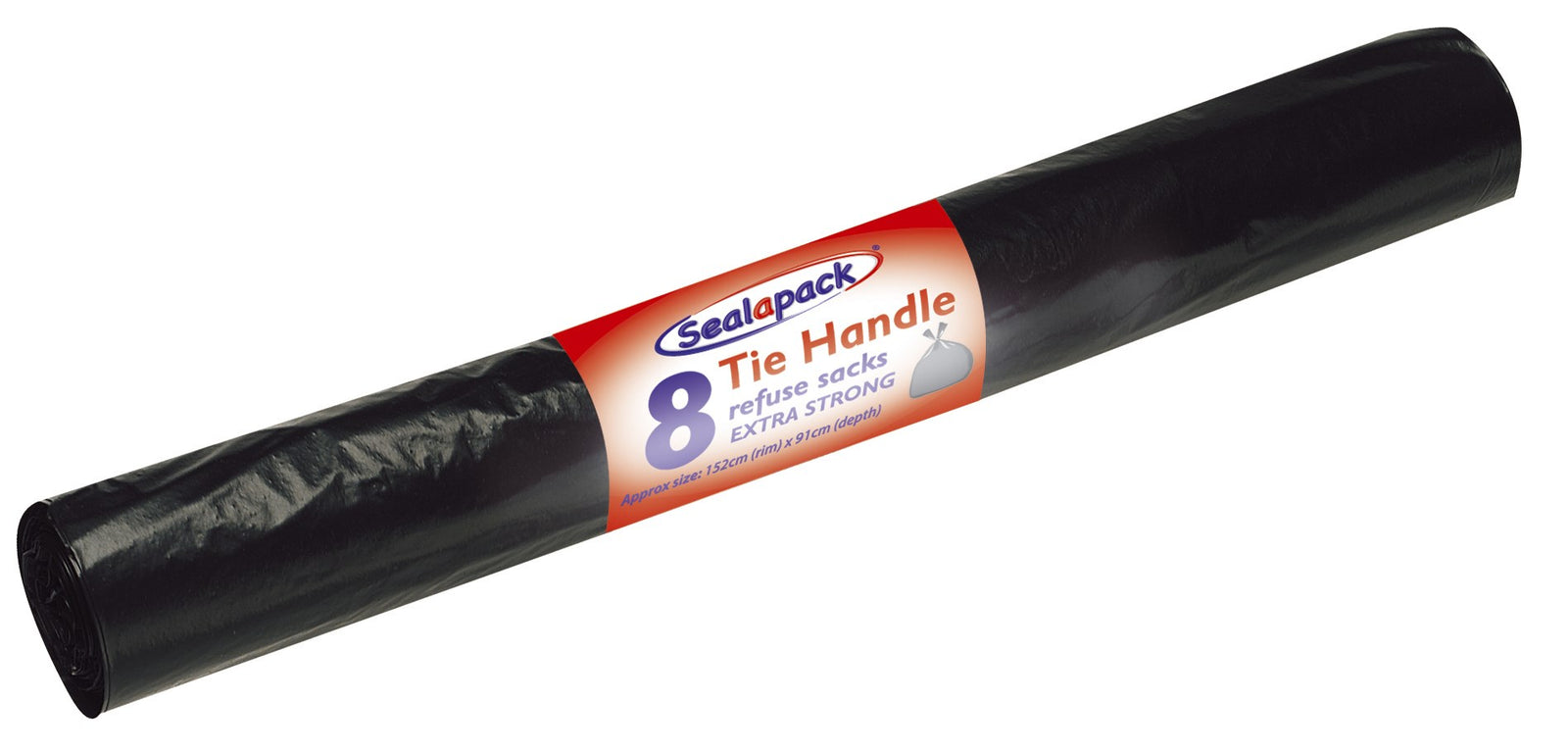 Sealapack Tie Handle Sacks 8pk