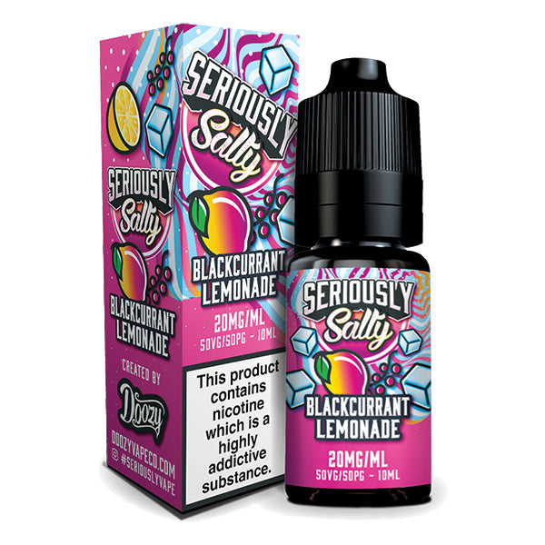 Seriously Salty Blackcurrant Lemonade 10ml Nic Salt