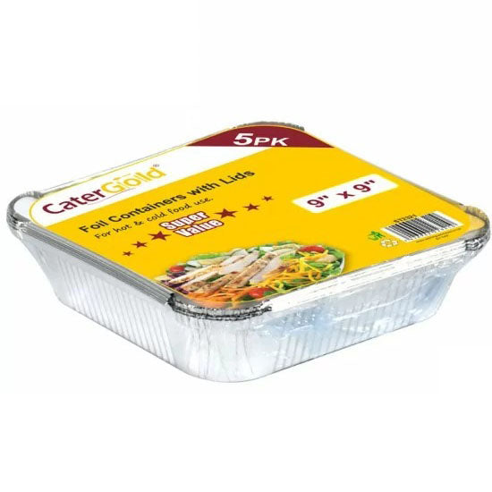 Aluminium Foil Containers With Lids 9
