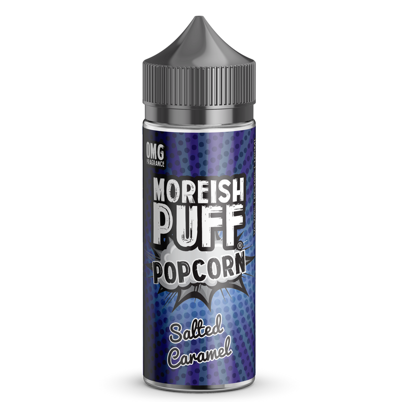 Salted Caramel Popcorn by Moreish Puff 100ml Shortfill