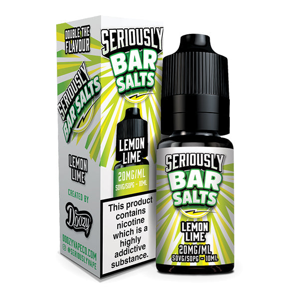 Seriously Bar Salts Lemon Lime 10ml Nic Salt