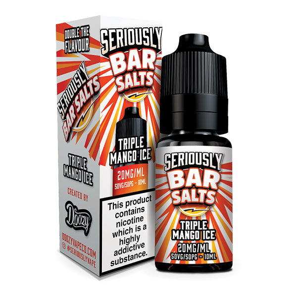 Seriously Bar Salts Triple Mango Ice 10ml Nic Salt