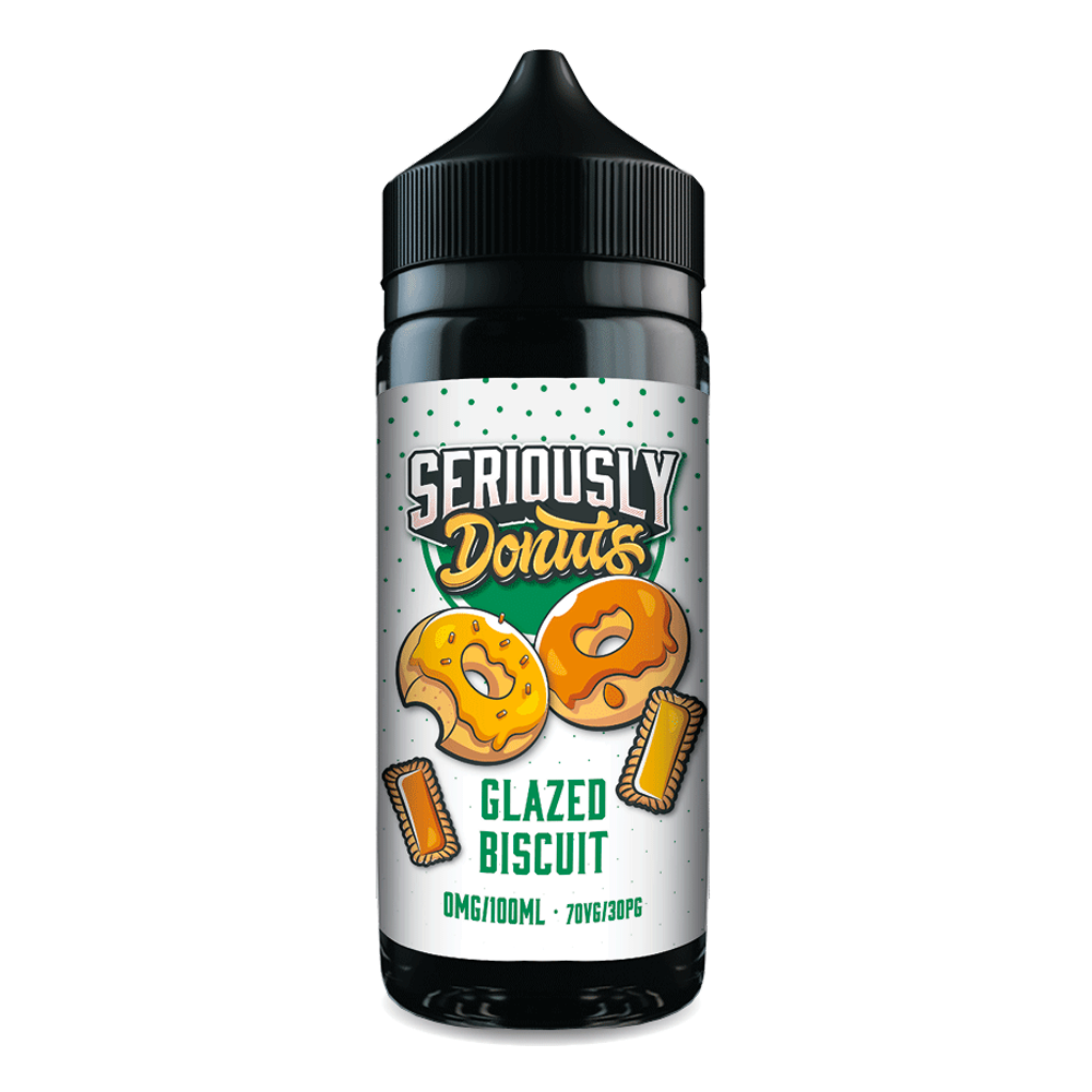 Seriously Donuts Glazed Biscuit Short Fill 100ml Shortfill