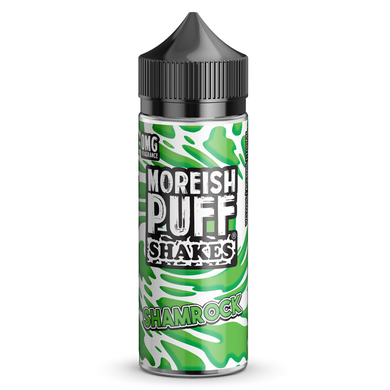 Moreish Puff Shakes: Shamrock Shakes 0mg 100ml Shortfill E-Liquid