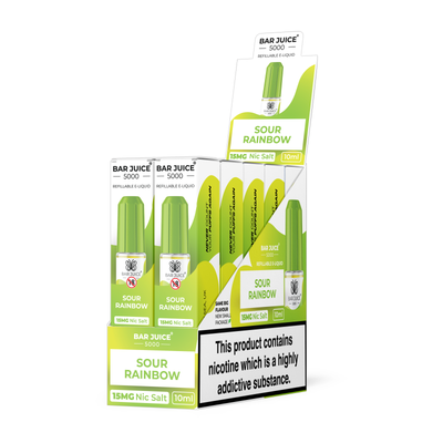 Sour Rainbow / Pack of 10 / 15mg