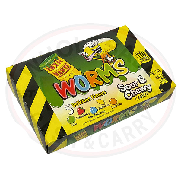 Toxic Waste Worms Theatre Box