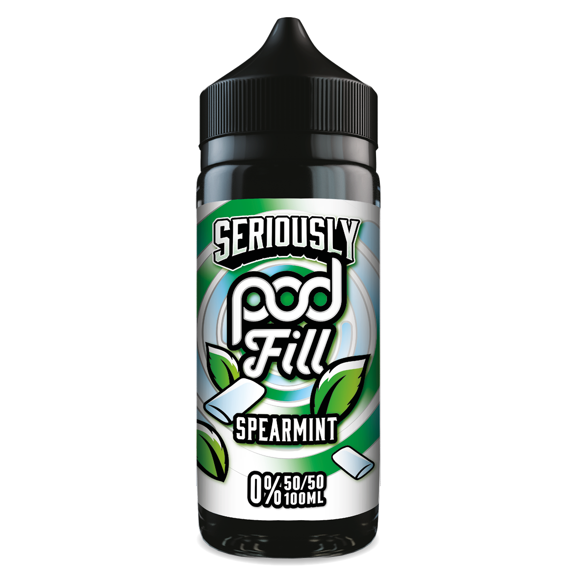 Seriously Pod Fill Spearmint 100ml Shortfill