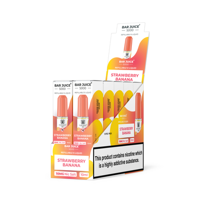 Strawberry Banana / Pack of 10 / 10mg