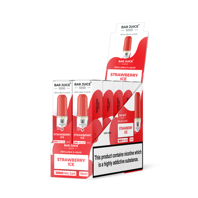 Strawberry Ice / Pack of 10 / 5mg