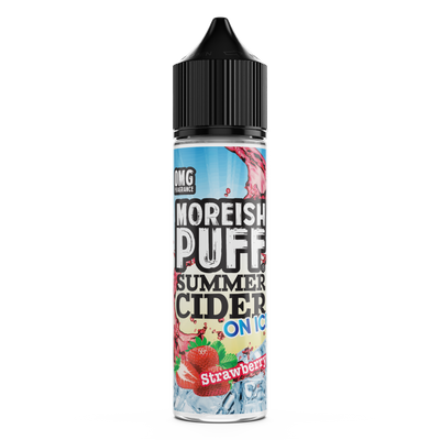 Strawberry Summer Cider On Ice