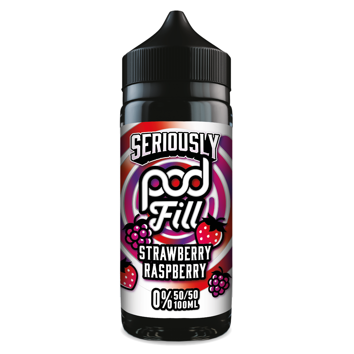 Seriously Pod Fill Strawberry Raspberry 100ml Shortfill