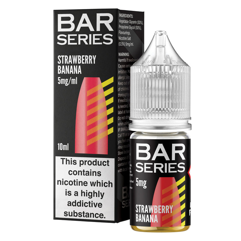 Strawberry Banana Nic Salt by Bar Series - Nic Salts UK