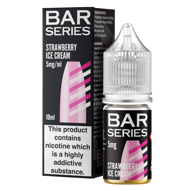 Strawberry Ice Cream Nic Salt by Bar Series - Nic Salts UK