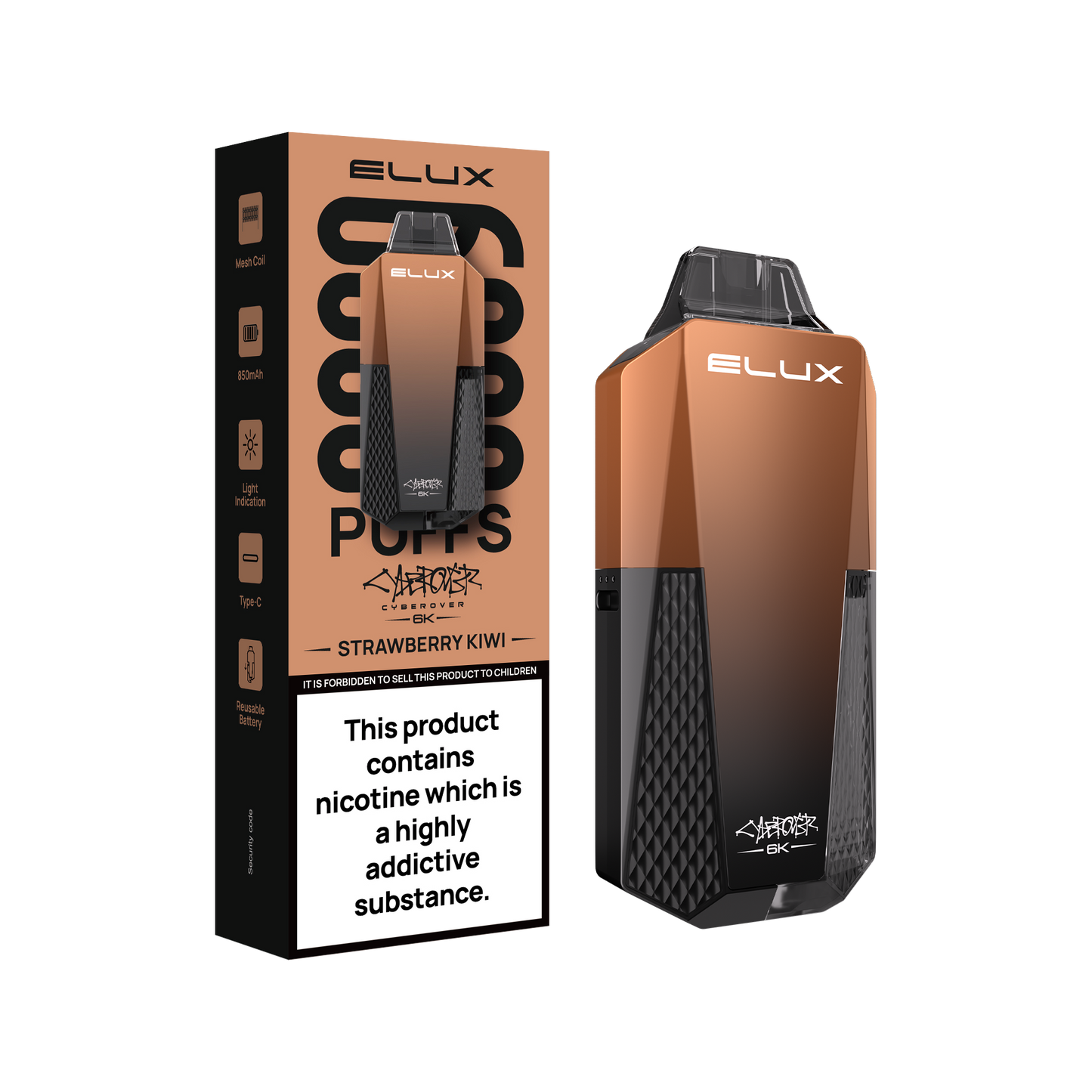 Elux Cyberover 6K Prefilled Pod Kit