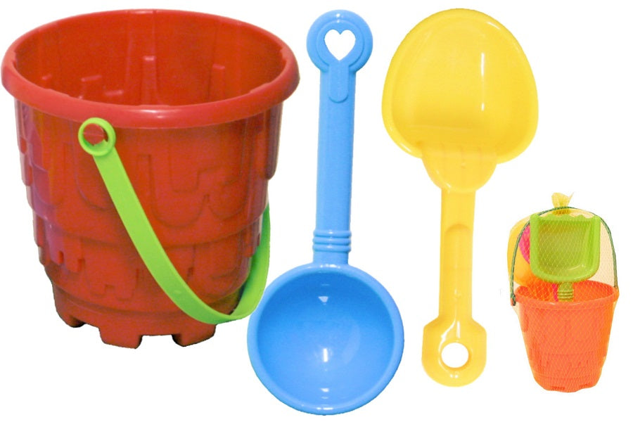 Round Castle Bucket Set 4pc 5.5