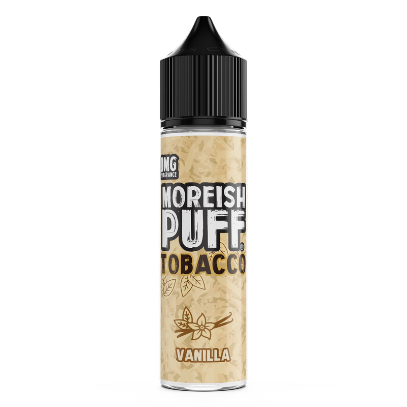 Moreish Puff Tobacco: Vanilla Tobacco 0mg 50ml Shortfill E-Liquid