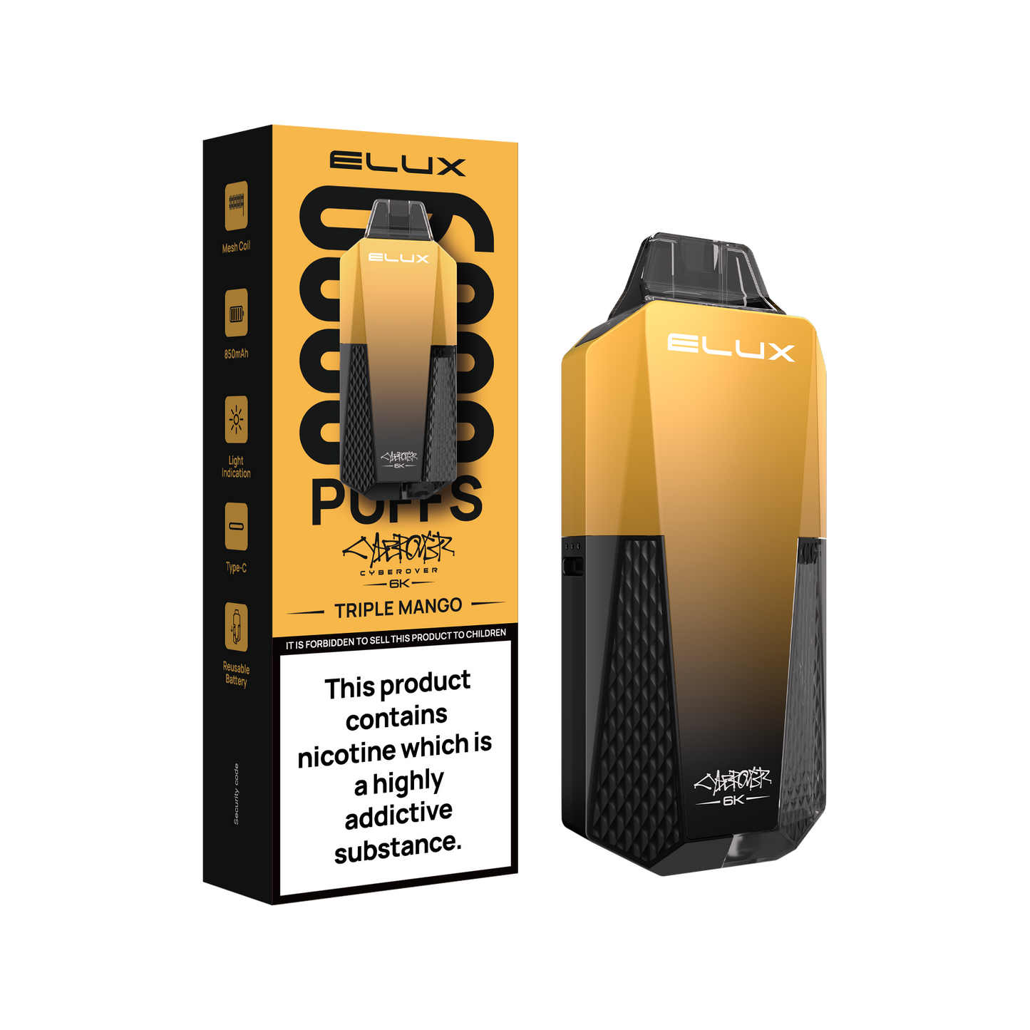Elux Cyberover 6K Prefilled Pod Kit