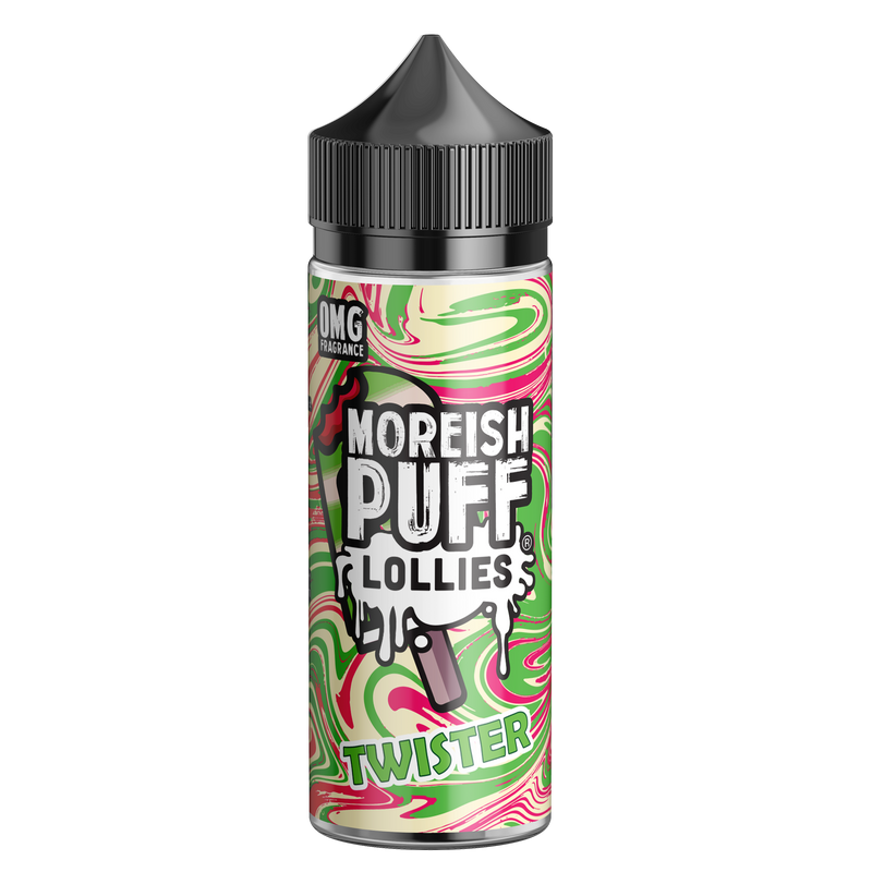 Moreish Puff Lollies Twister 0mg 100ml Shortfill E-Liquid