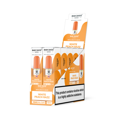 White Peach Razz / Pack of 10 / 10mg