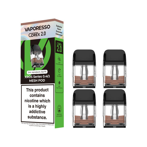 Vaporesso XROS Series Pods Corex 2.0 Tech Version (Pack of 10)