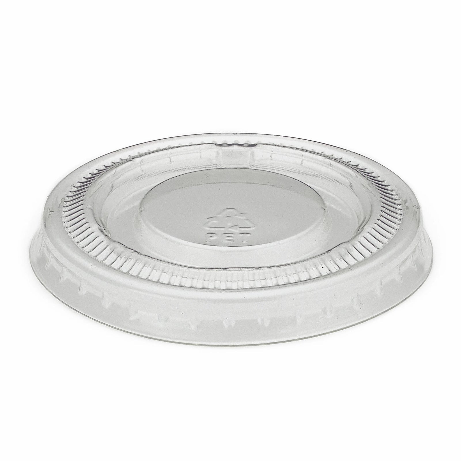 1oz Clear PET Portion Pot Lid 100pk