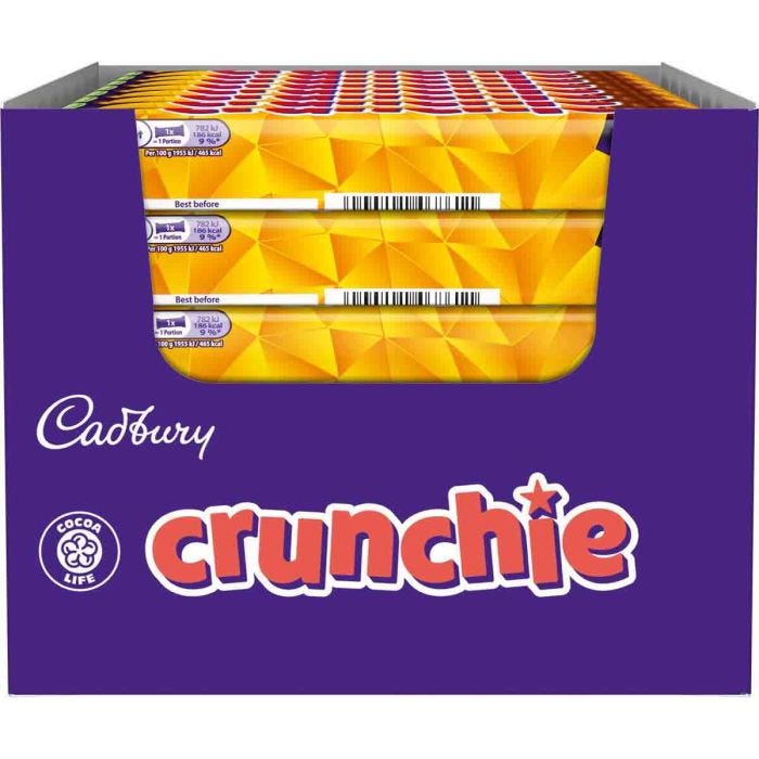 Cadbury Crunchie 48x40g