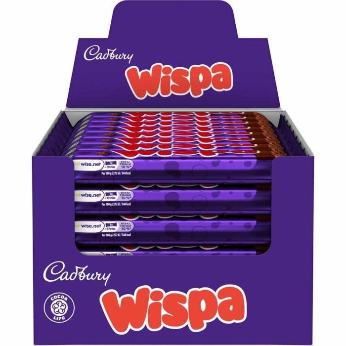 Cadbury Wispa 48x36g