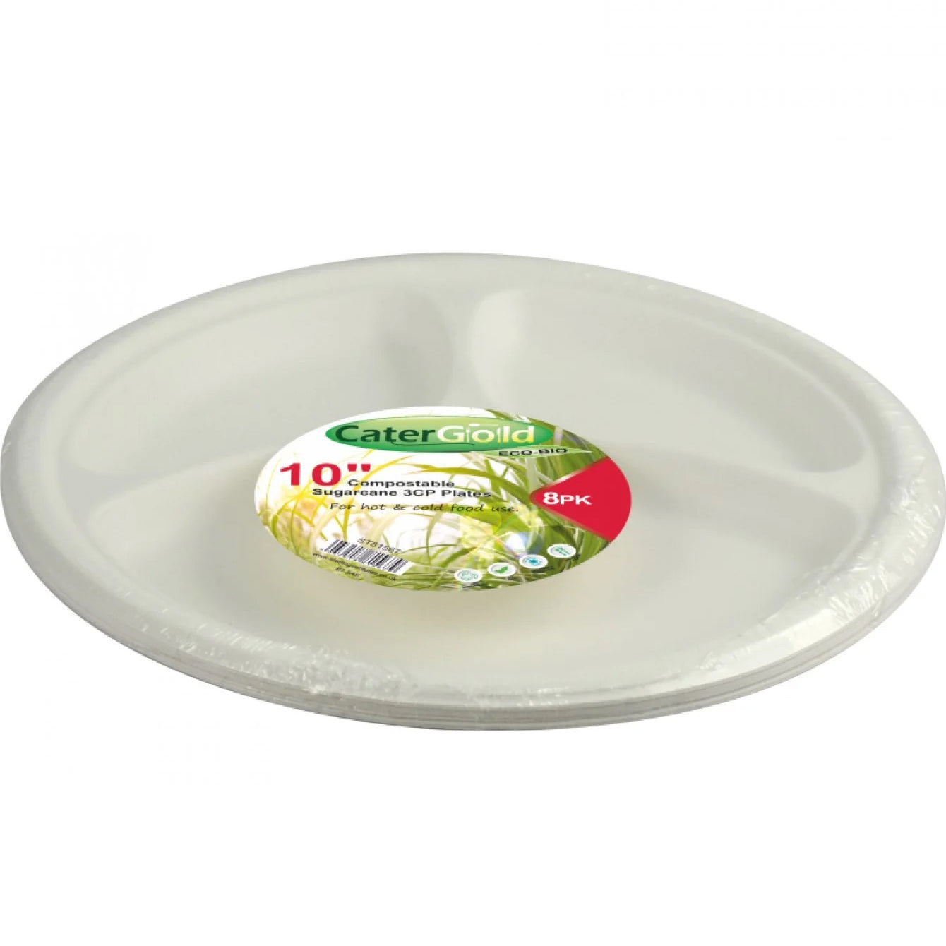 Eco-Bio Bagasse Plates 10