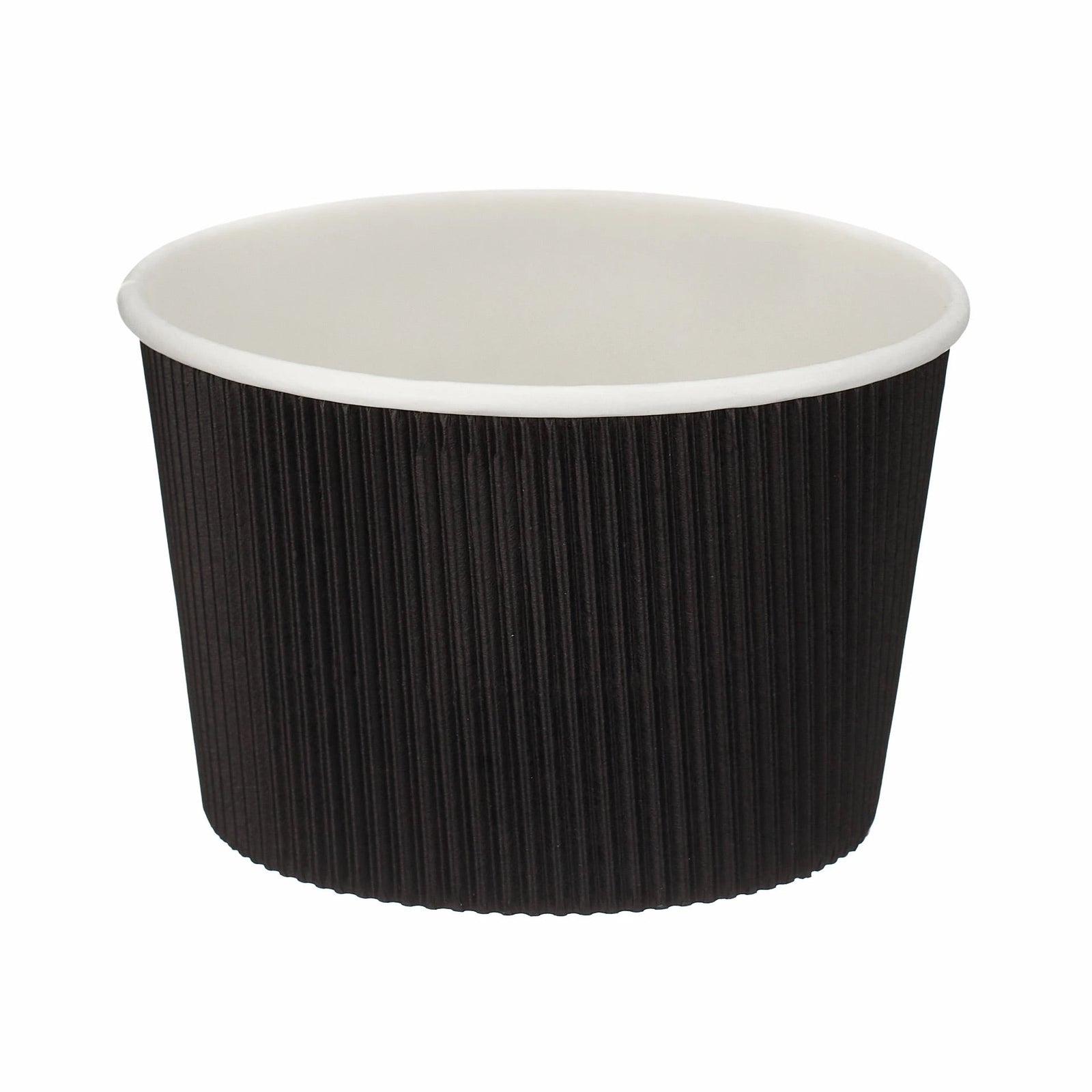 16oz Black Ripple Soup Pot (PE Lined) (25pk)