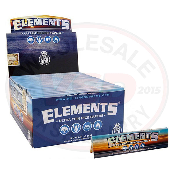 Elements King Size Slim Rolling Papers