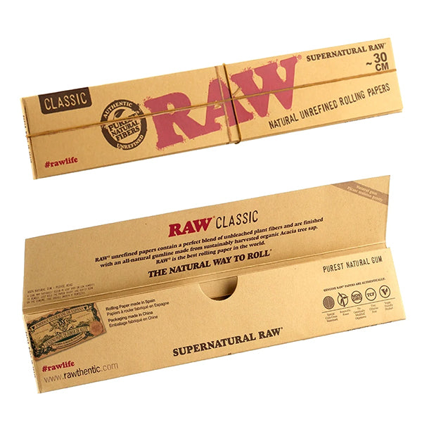 RAW Classic Rolling Papers 30cm Extra Long