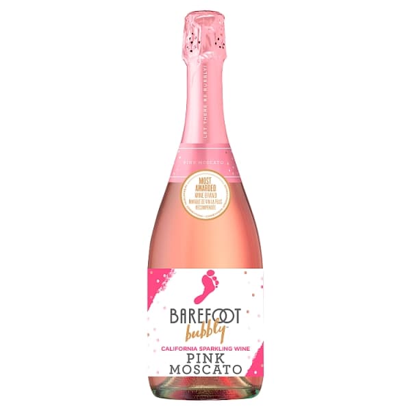 Barefoot Bubbly Pink Moscato 75cl