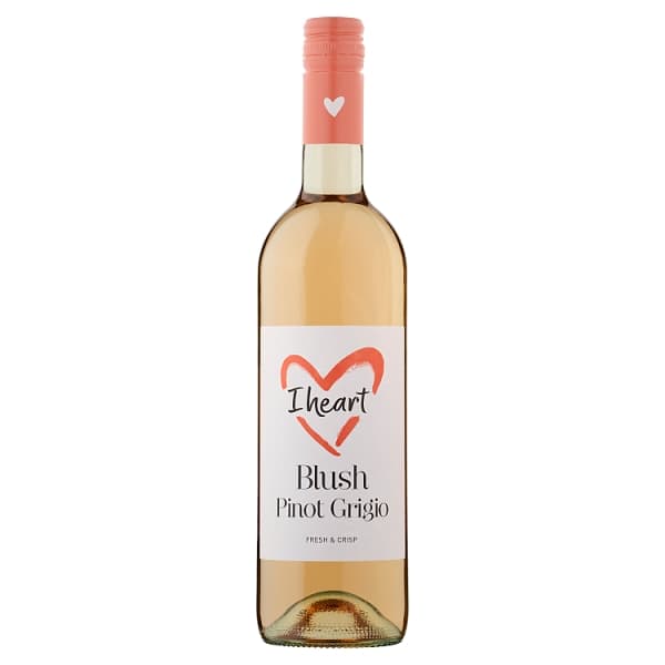 I Heart Pinot Grigio Blush 75cl