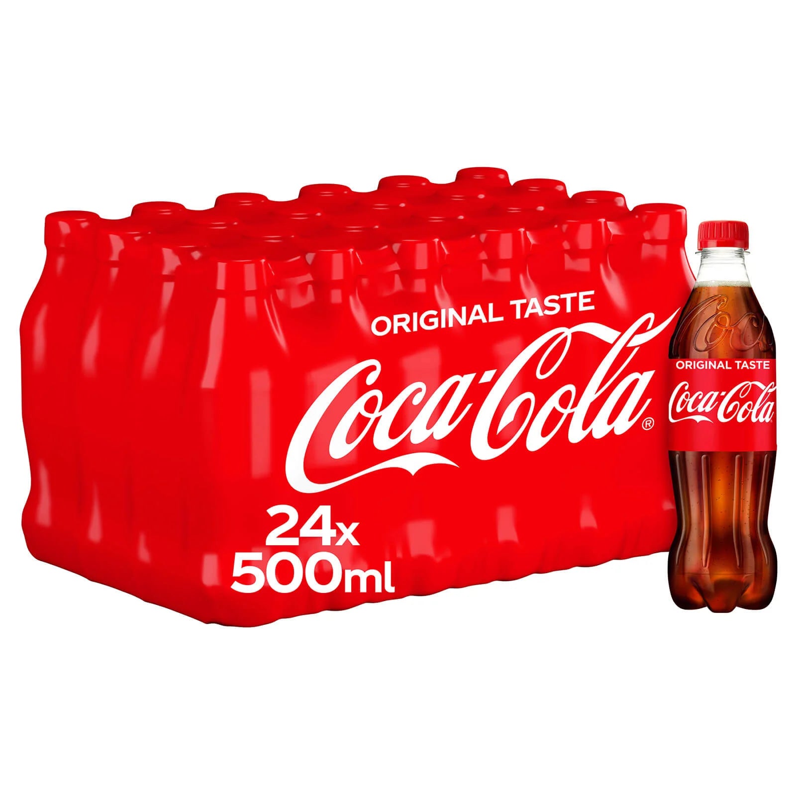 Coca Cola Pet Bottles 24 x 500ml PM£1.85