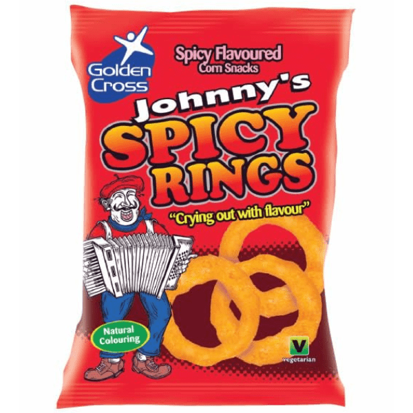 Johnnys Spicy Rings 24x50g