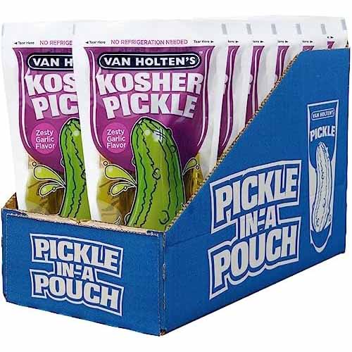 Van Holten's - Pickle-In-A-Pouch Jumbo Pickles - 12 Pack Kosher