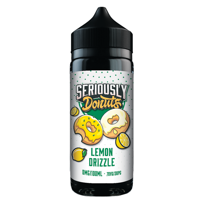 Seriously Donuts Lemon Drizzle 0mg 100ml Shortfill