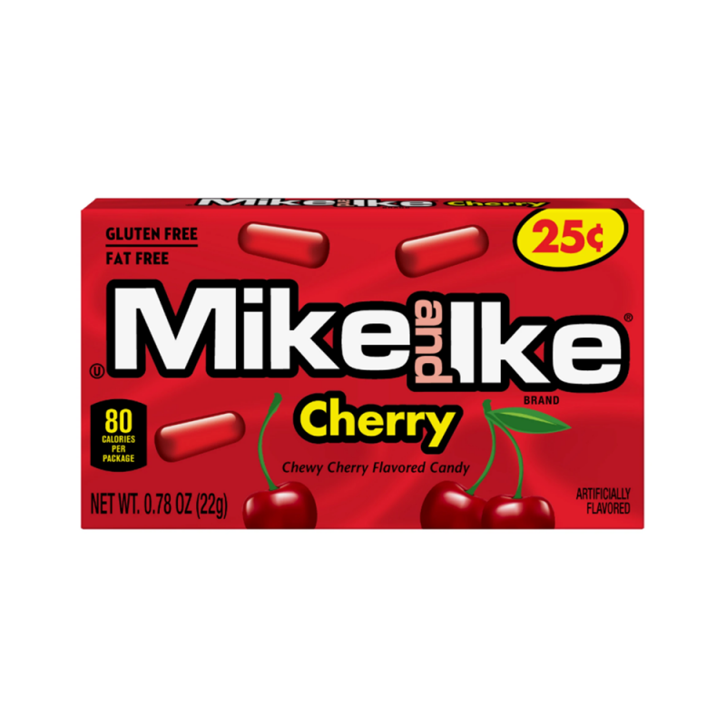 Mike and Ike Cherry - 0.78oz (22g) 24 Packs