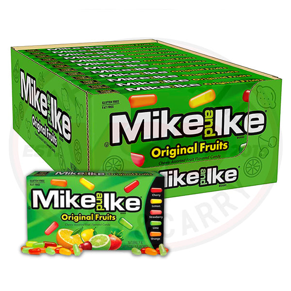 Mike and Ike Original Fruits Theatre Box 5oz (141g) - 12CT