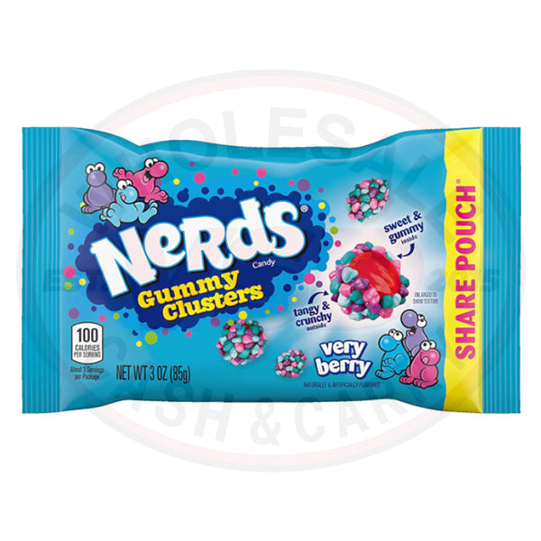 Nerds Gummy Clusters Very Berry 3oz (85g) - 12CT