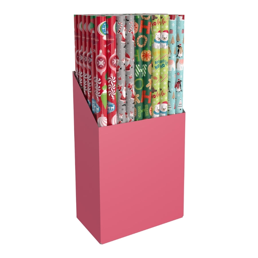 Festive Giftwrap 3m x 70cm (Assorted Designs)