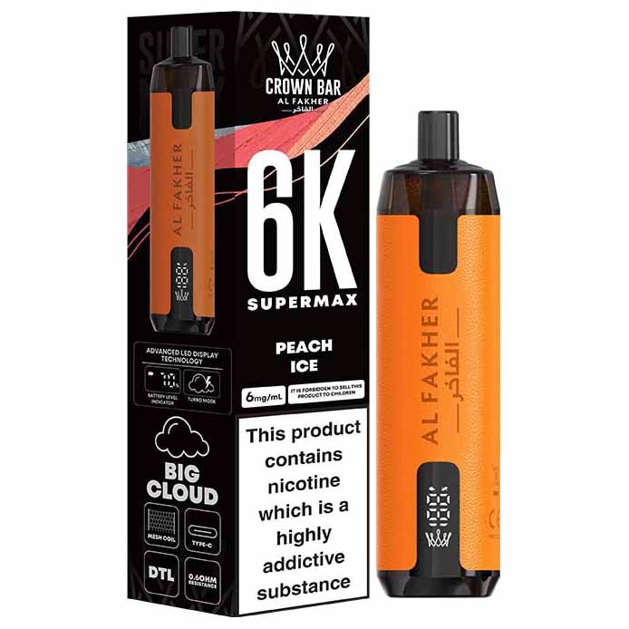 Al Fakher AF6000 Supermax Disposable Vape Device 6mg