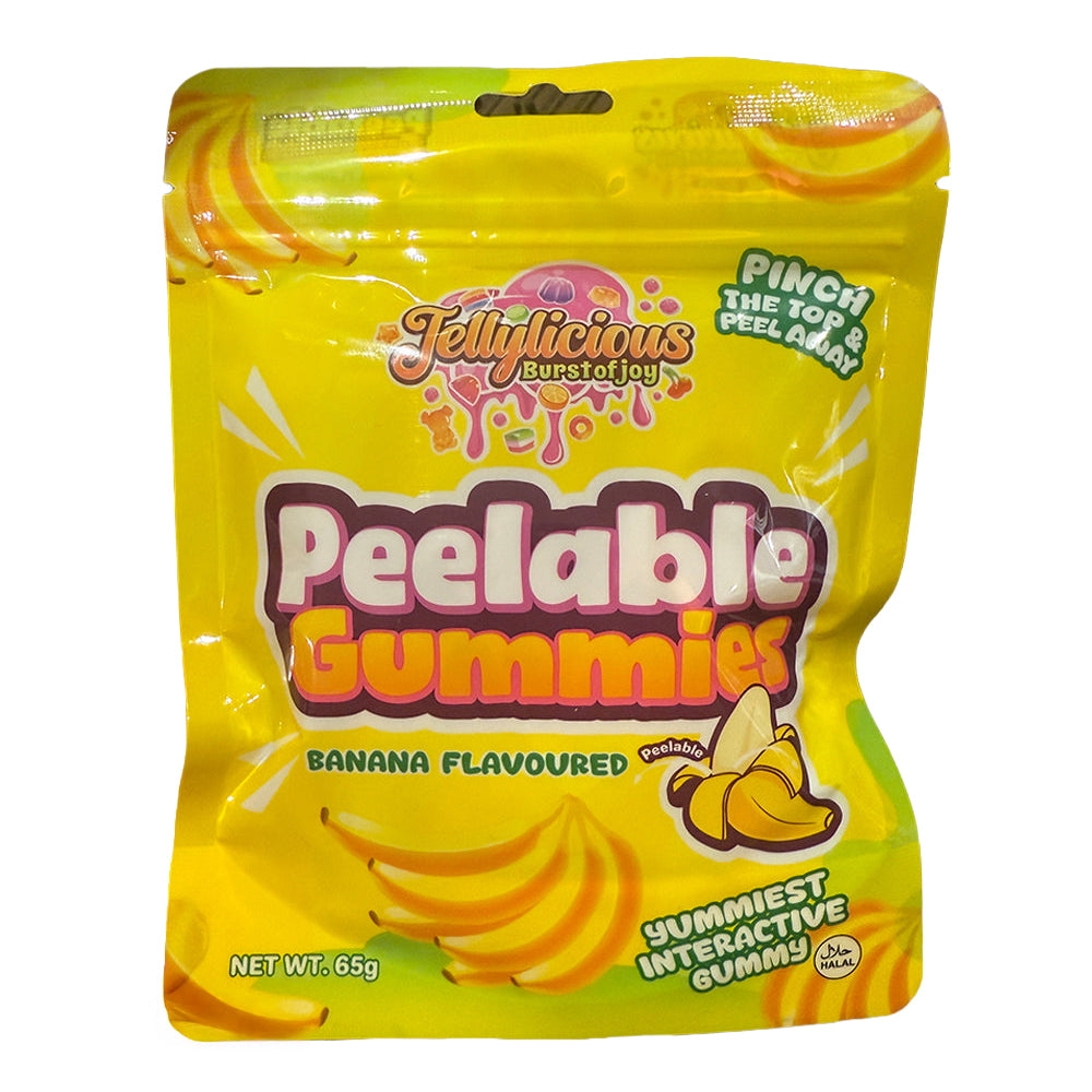 Jellylicious Peelable Gummies 12 x 65g