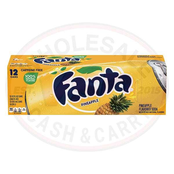 Fanta Pineapple Cans (355mlx12)