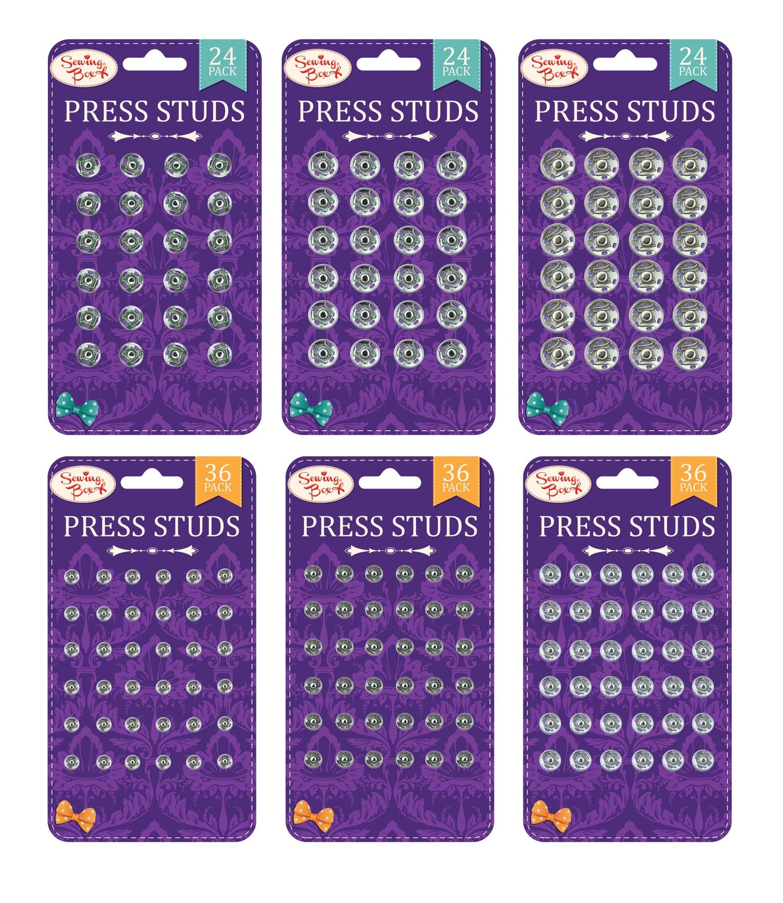 Press Studs 24pk