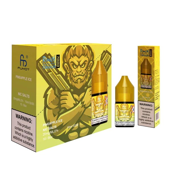 RandM 7000 Pineapple Ice Nic Salt 10ml - Pack