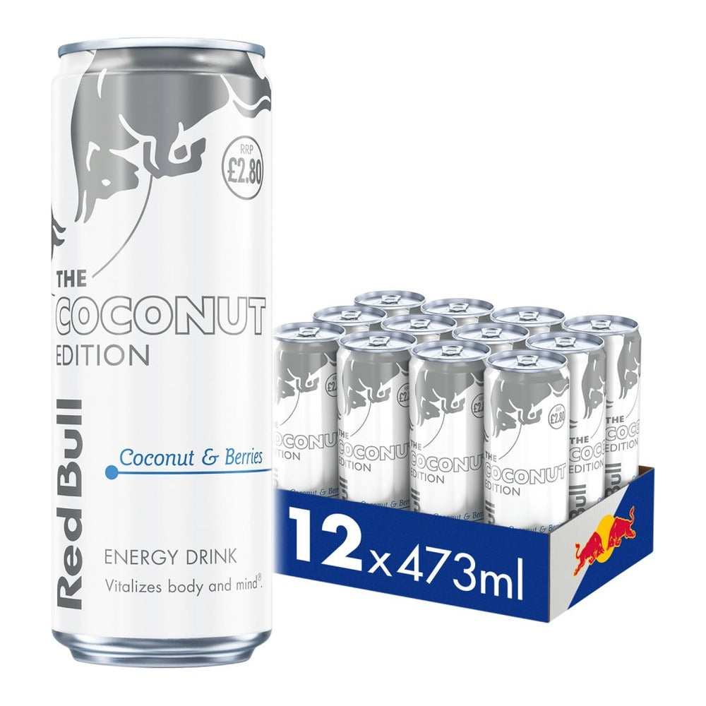 Red Bull Coconut Edition Coconut & Berry 12x473ml PM£2.80