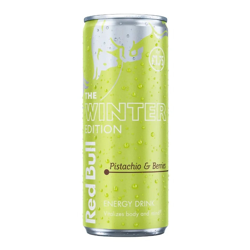 Red Bull Winter Edition Pistachio & Berries 12x250ml