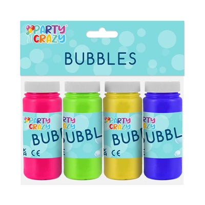 4 x 60ml Tubs of Magic Bubbles